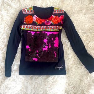 Desigual girls top excellent condition